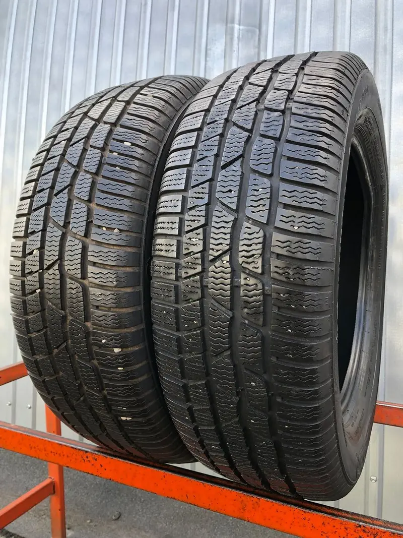 Пара б/у шин 215/60 R16 Continental ContiWinterContact TS 830 P
