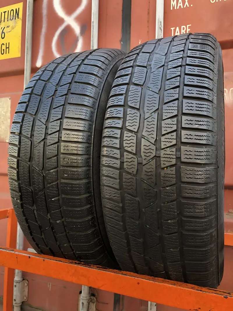 Пара б/у шин 215/60 R16 Continental ContiWinterContact TS 830 P