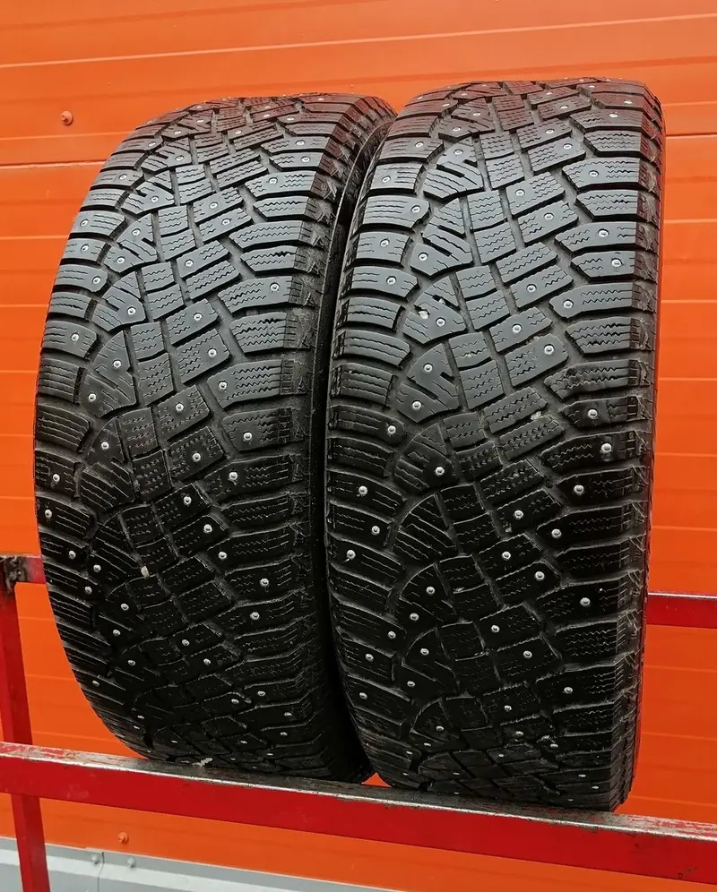 Пара б/у шин 215/60 R16 Continental IceContact 2, фото 1
