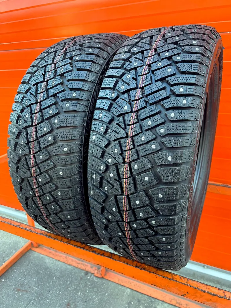 Пара новых шин 215/60 R16 Continental IceContact 2, фото 1