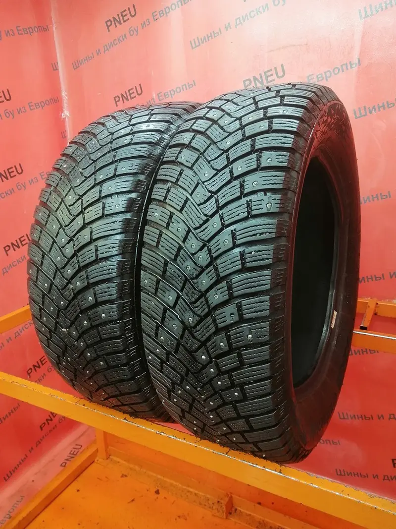 Пара б/у шин 215/60 R16 Continental IceContact 3
