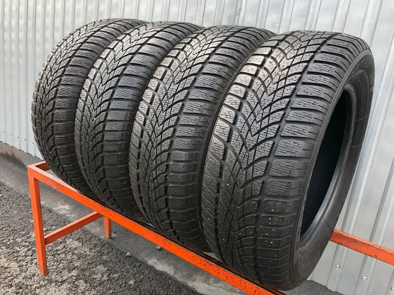 Комплект б/у шин 215/60 R16 Dunlop SP Winter Sport 4D, фото 1