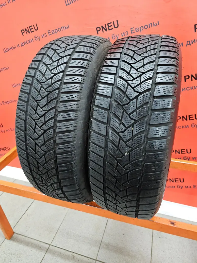 Пара б/у шин 215/60 R16 Dunlop Winter Sport 5