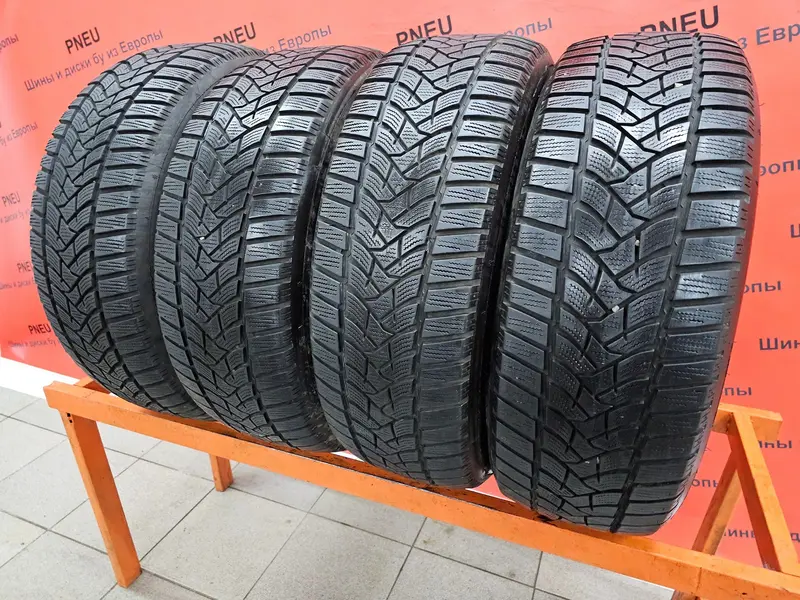 Комплект б/у шин 215/60 R16 Dunlop Winter Sport 5