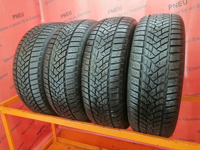 Комплект б/у шин 215/60 R16 Dunlop Winter Sport 5
