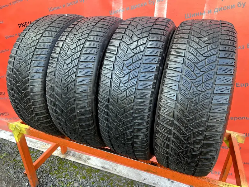 Комплект б/у шин 215/60 R16 Dunlop Winter Sport 5