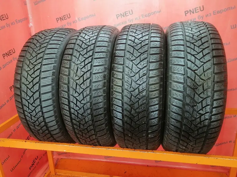 Комплект б/у шин 215/60 R16 Dunlop Winter Sport 5