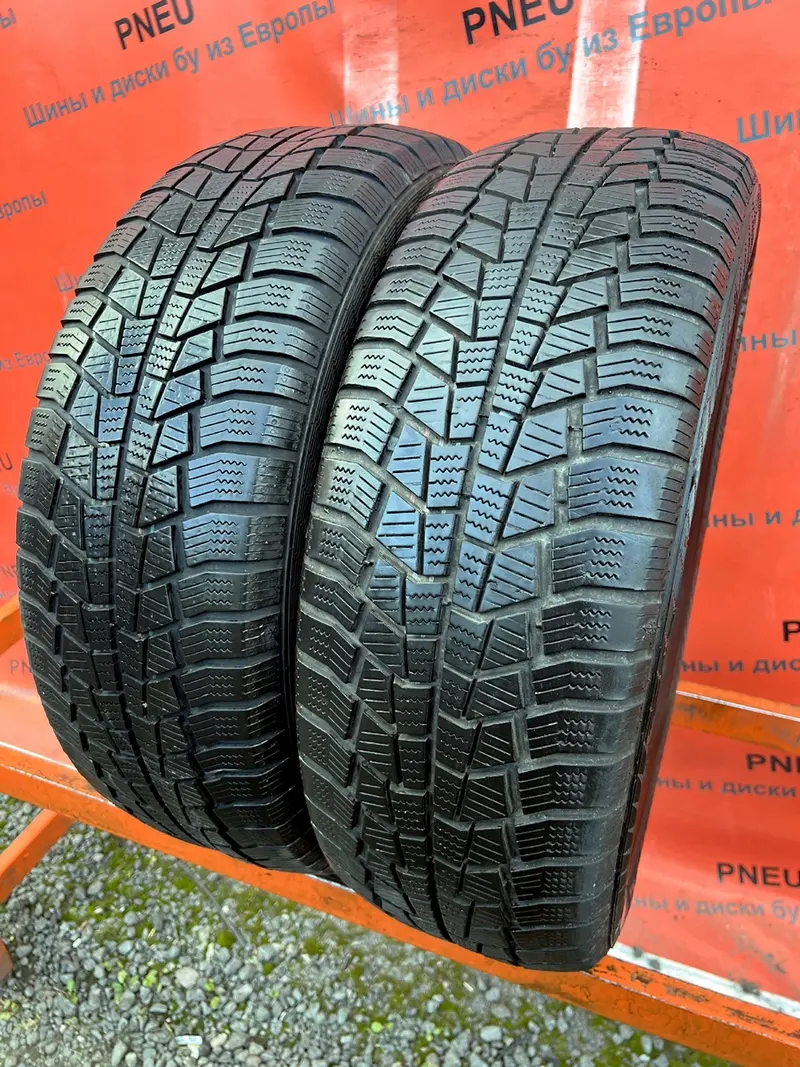 Пара б/у шин 215/60 R16 Gislaved Euro Frost 6