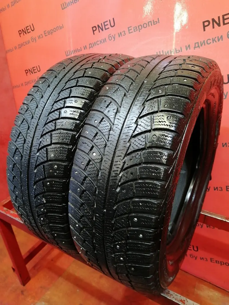 Пара б/у шин 215/60 R16 Gislaved Nord Frost 5