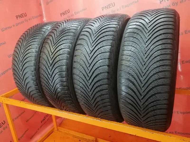 Комплект б/у шин 215/60 R16 Michelin Alpin 5