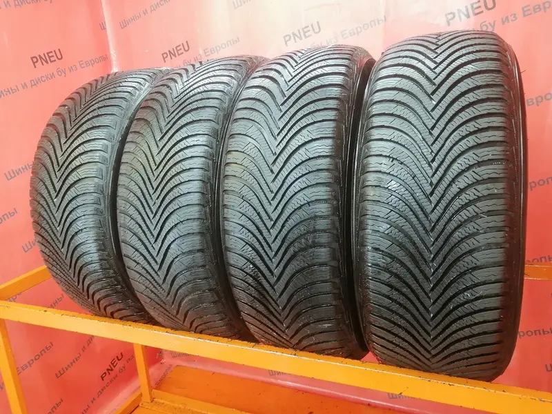 Комплект б/у шин 215/60 R16 Michelin Alpin 5