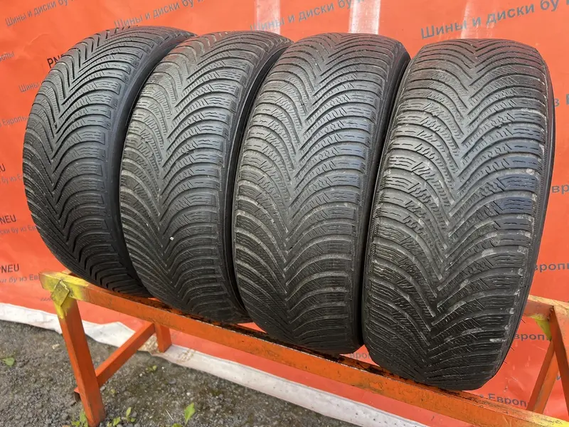 Комплект б/у шин 215/60 R16 Michelin Alpin 5