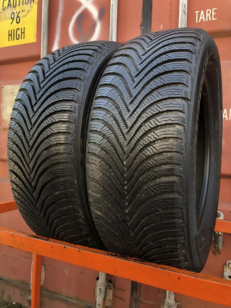 Пара б/у шин 215/60 R16 Michelin Alpin 5