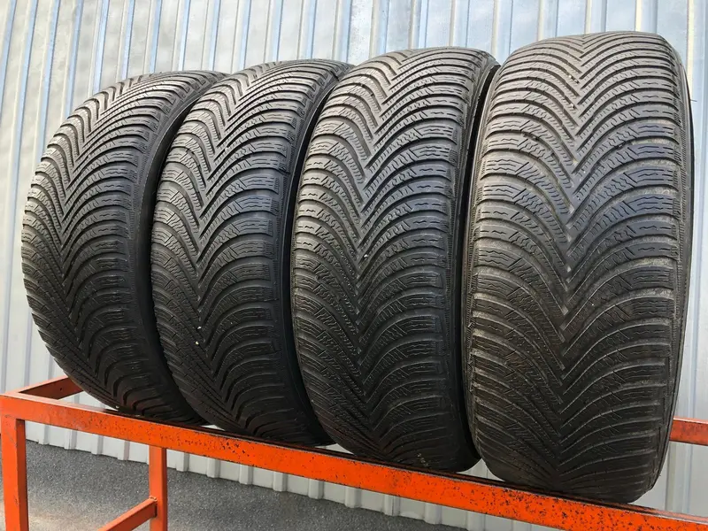 Комплект б/у шин 215/60 R16 Michelin Alpin 5