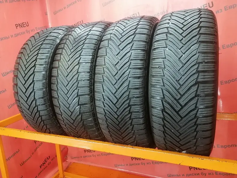 Комплект б/у шин 215/60 R16 Michelin Alpin 6