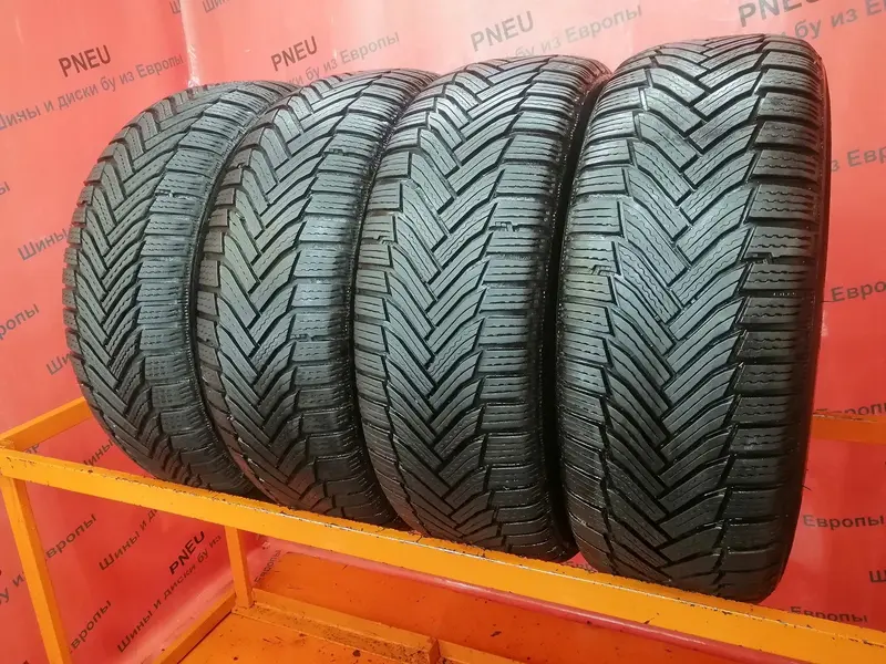 Комплект б/у шин 215/60 R16 Michelin Alpin 6