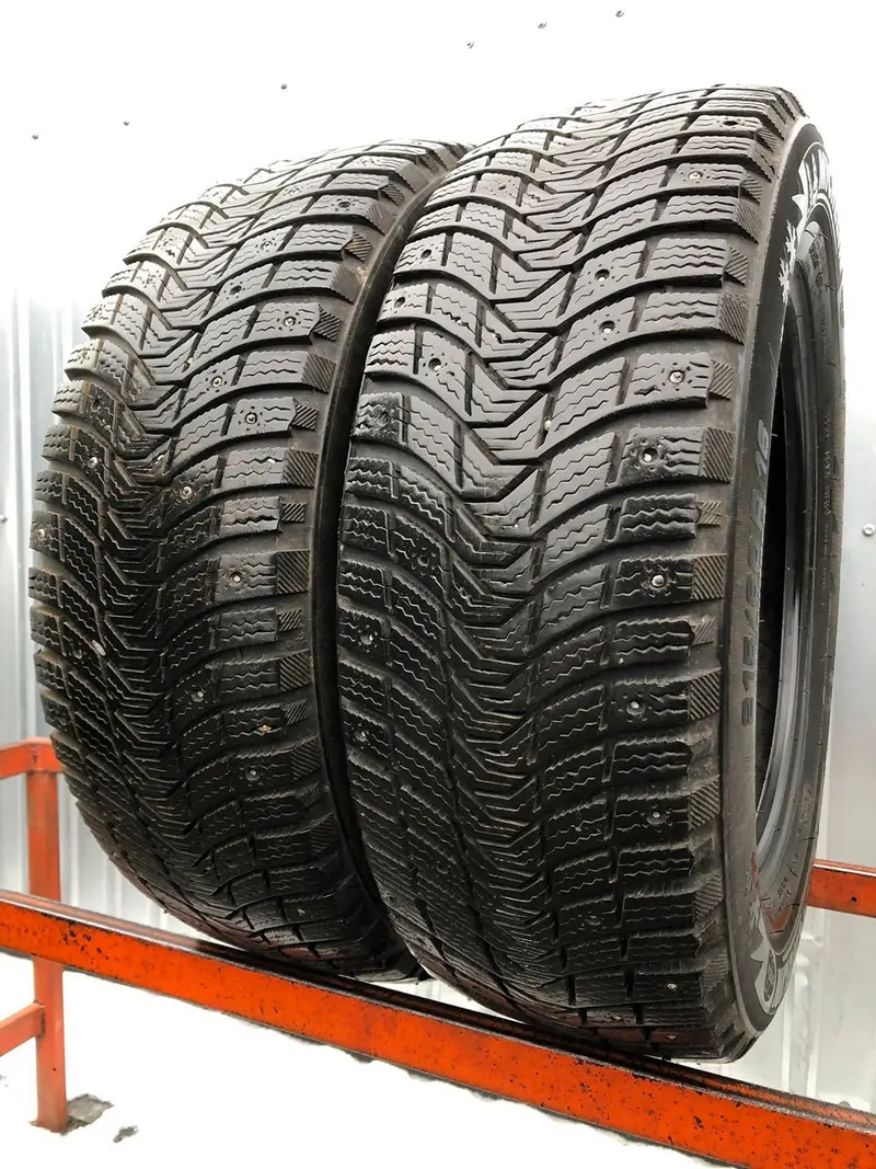 Пара б/у шин 215/60 R16 Michelin X-Ice North 3