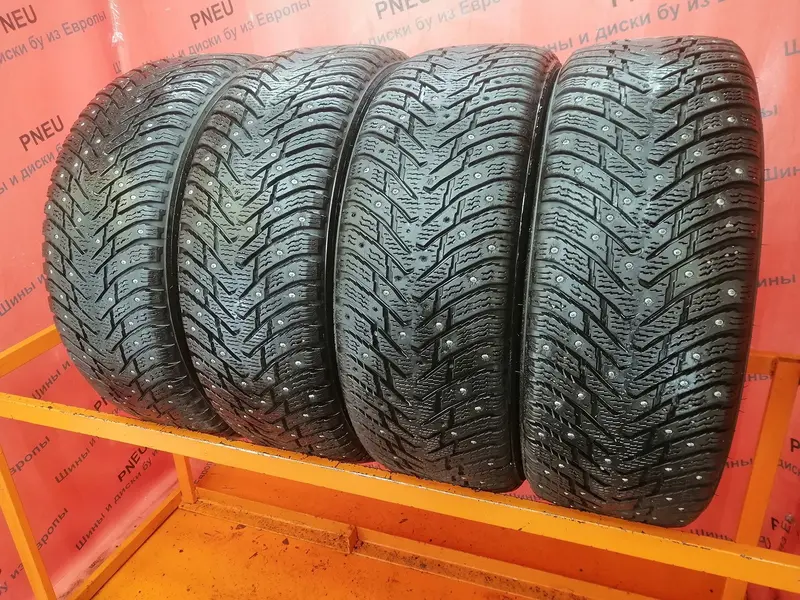 Комплект б/у шин 215/60 R16 Nokian Hakkapeliitta 8