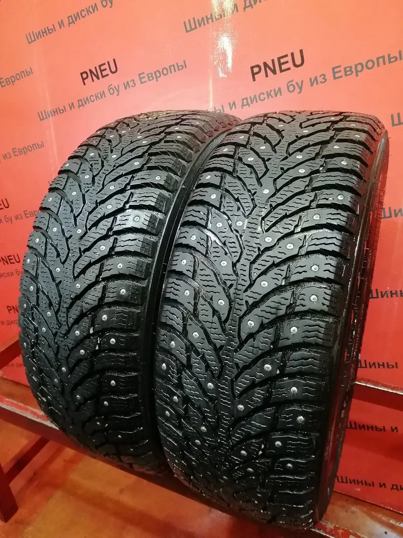 Пара б/у шин 215/60 R16 Nokian Hakkapeliitta 9