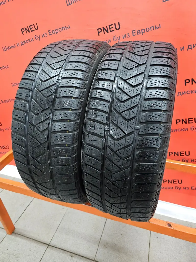 Пара б/у шин 215/60 R16 Pirelli Winter Sottozero 3