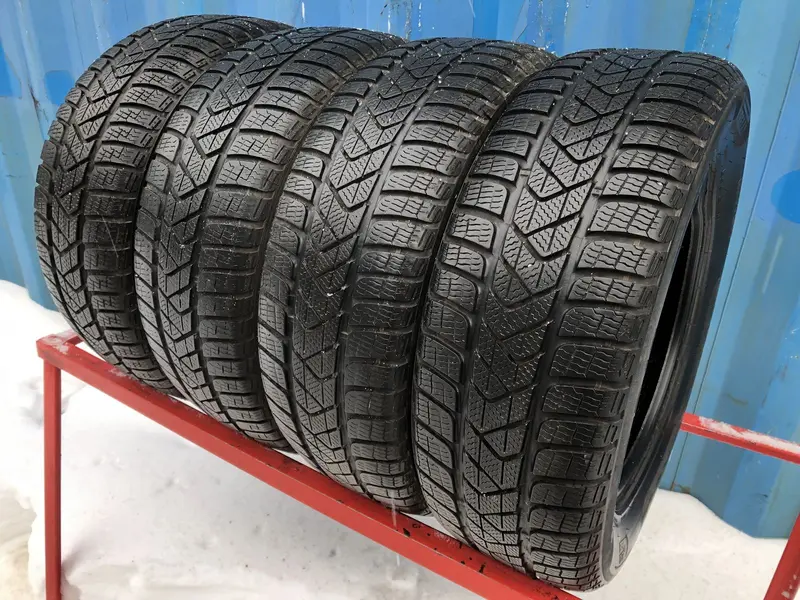 Комплект б/у шин 215/60 R16 Pirelli Winter Sottozero 3, фото 1