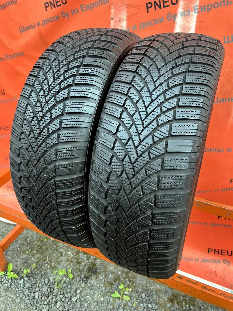 Пара б/у шин 215/60 R17 Bridgestone Blizzak LM-005