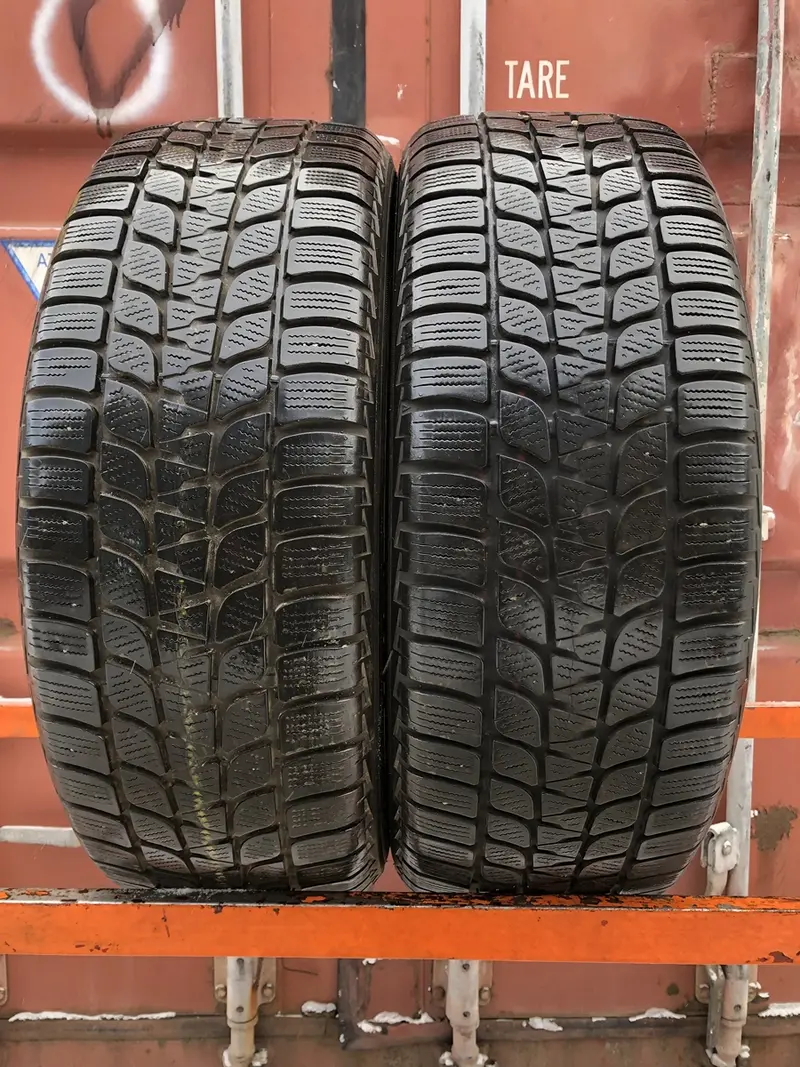 Пара б/у шин 215/60 R17 Bridgestone Blizzak LM25, фото 1