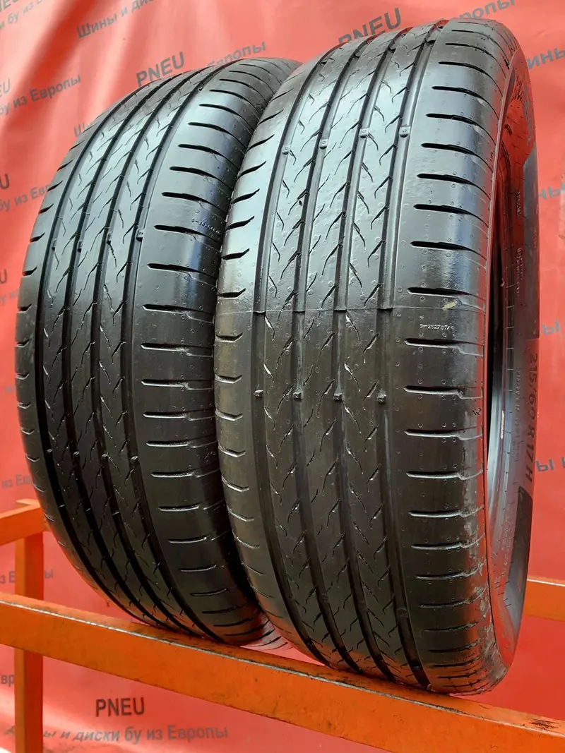 Пара б/у шин 215/60 R17 Continental ContiEcoContact 6 Q