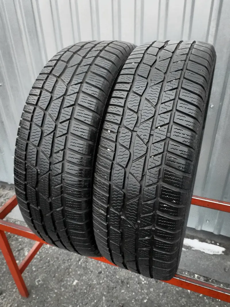 Пара б/у шин 215/60 R17 Continental ContiWinterContact TS 830 P