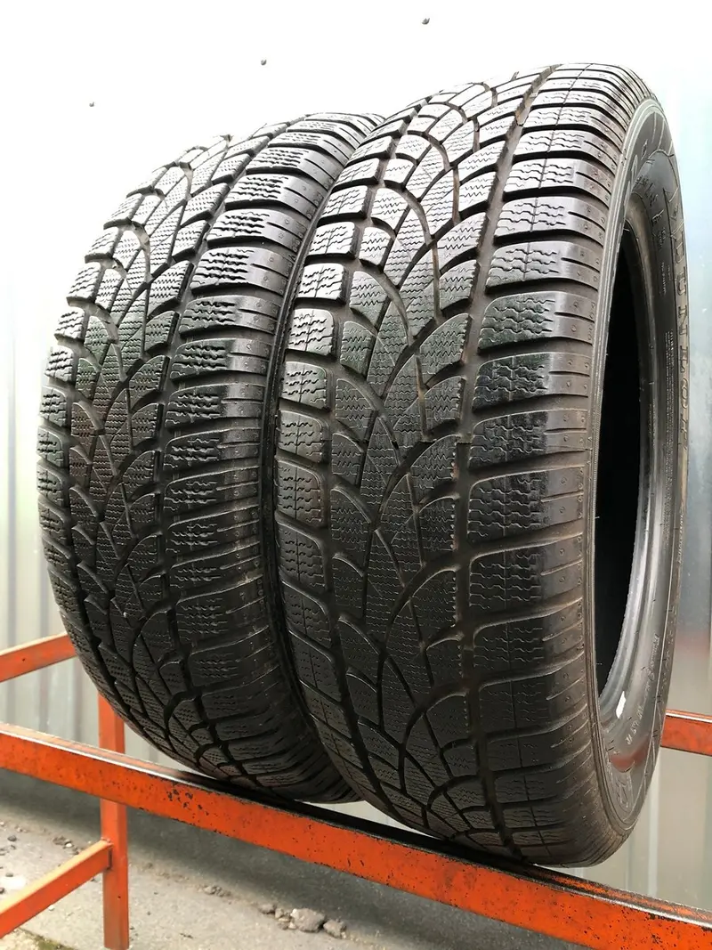 Пара б/у шин 215/60 R17 Dunlop SP Winter Sport 3D