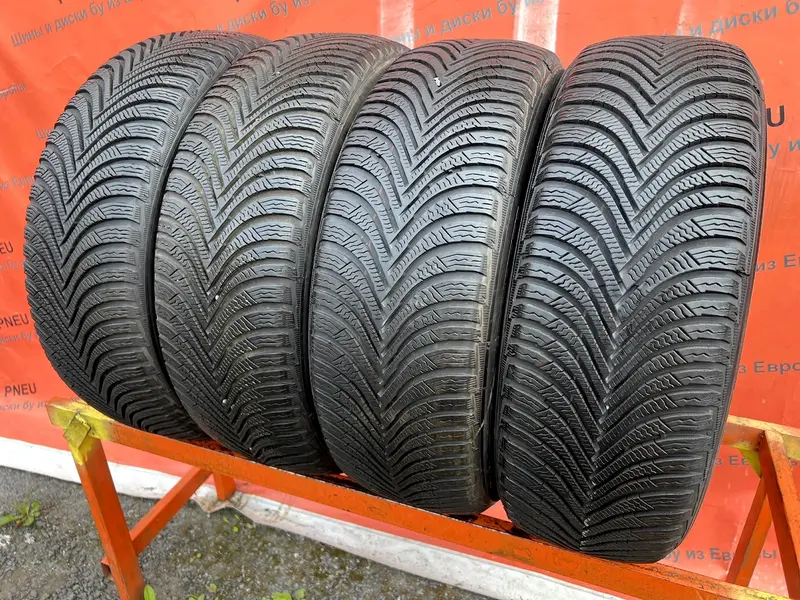 Комплект б/у шин 215/60 R17 Michelin Alpin 5