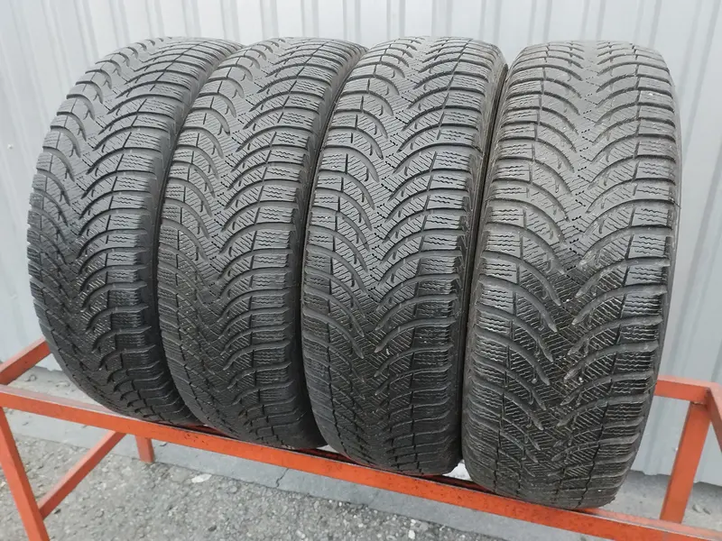 Комплект б/у шин 215/60 R17 Michelin Alpin A4