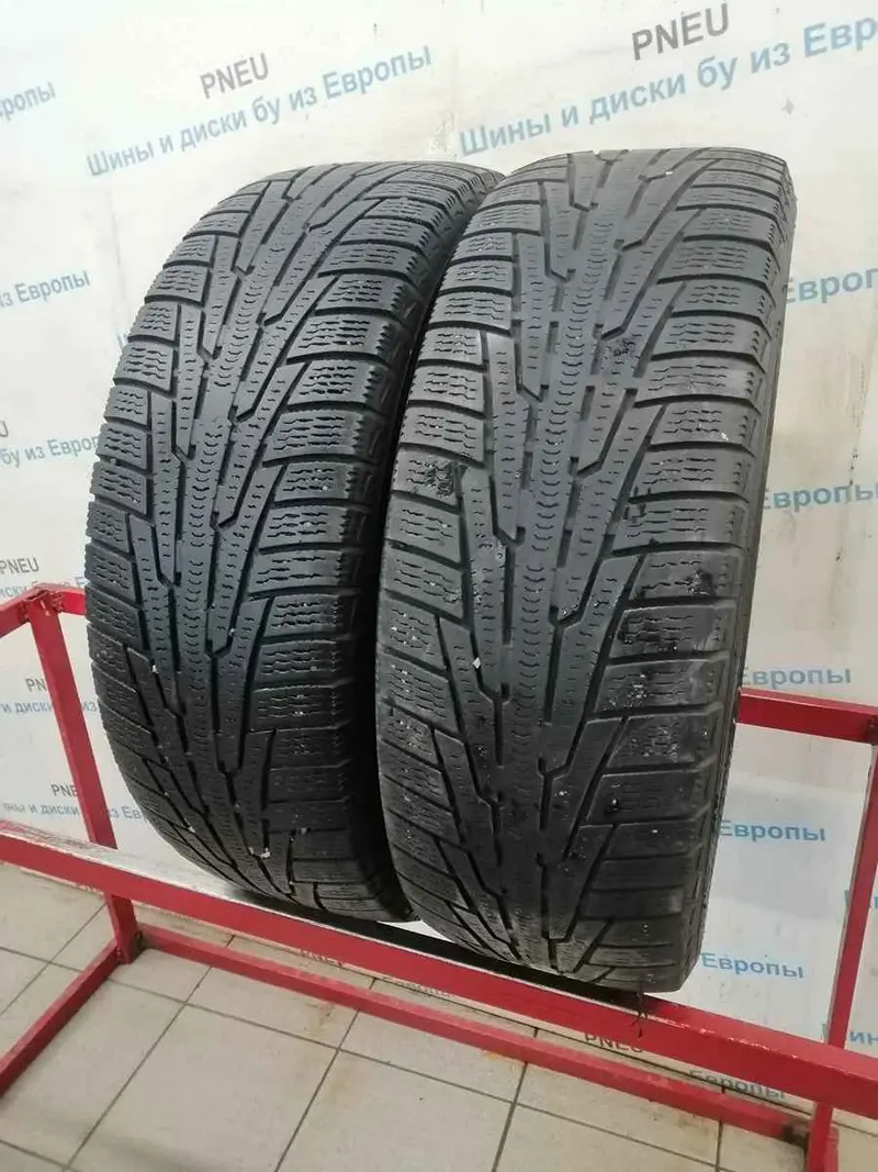 Пара б/у шин 215/60 R17 Nokian Hakkapeliitta R SUV