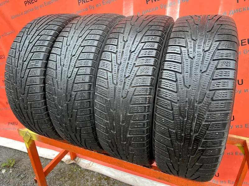 Комплект б/у шин 215/60 R17 Nokian Hakkapeliitta R SUV