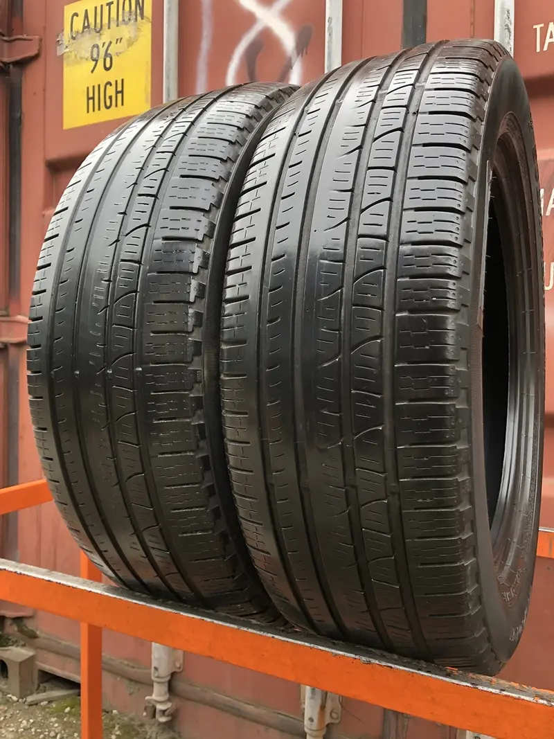 Пара б/у шин 215/60 R17 Pirelli Scorpion Verde All Season