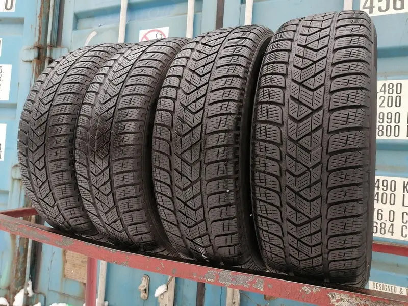 Комплект б/у шин 215/60 R17 Pirelli Scorpion Winter, фото 1