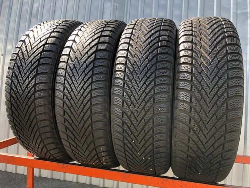 Комплект б/у шин 215/60 R17 Pirelli Winter Cinturato, фото 1