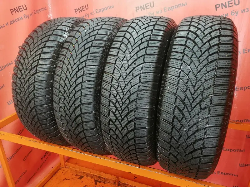 Комплект б/у шин 215/65 R16 Bridgestone Blizzak LM-005
