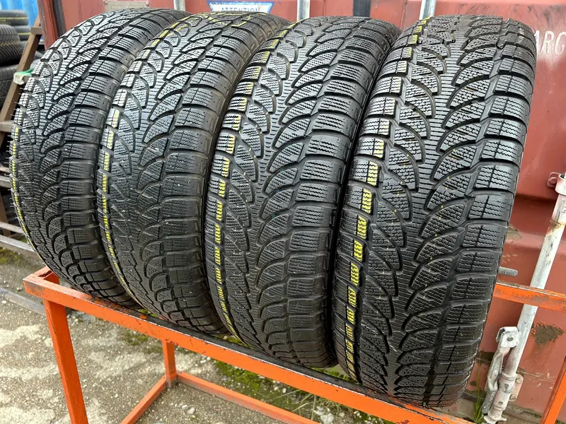 Комплект б/у шин 215/65 R16 Bridgestone Blizzak LM-80 EVO, фото 1