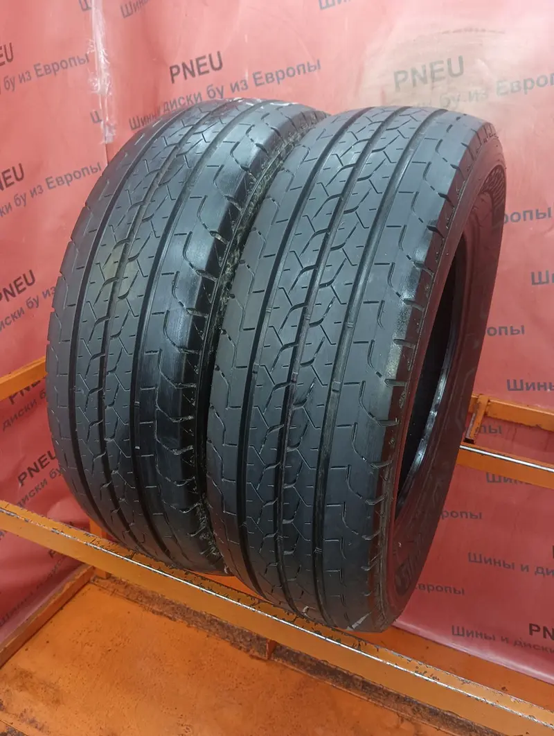 Пара б/у шин 215/65 R16C Bridgestone Duravis R660