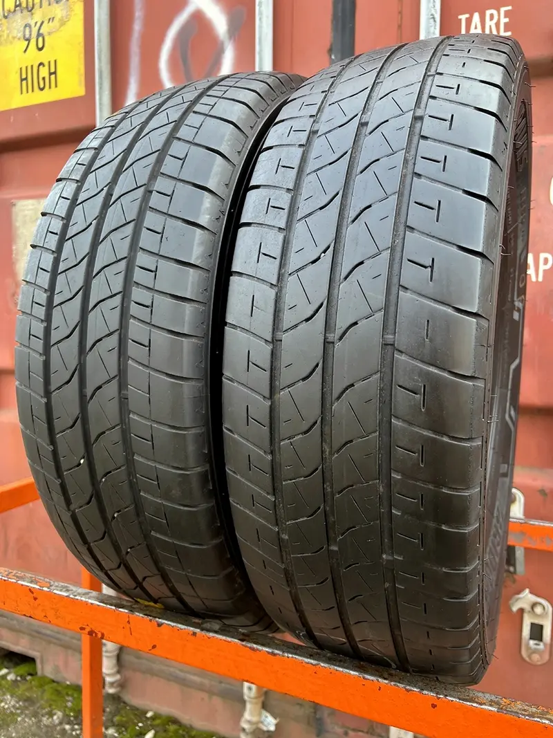 Пара б/у шин 215/65 R16C Bridgestone Duravis R660eco