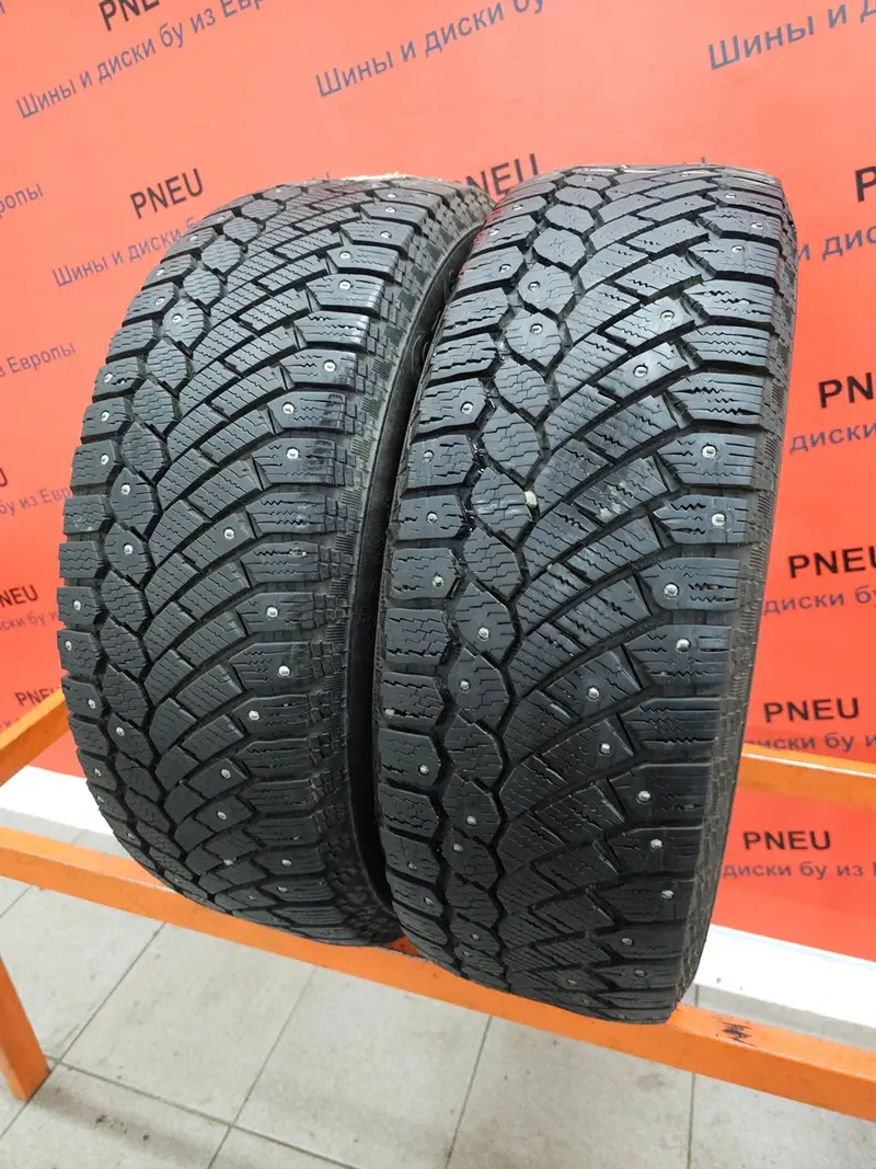 Пара б/у шин 215/65 R16 Continental ContiIceContact 4x4