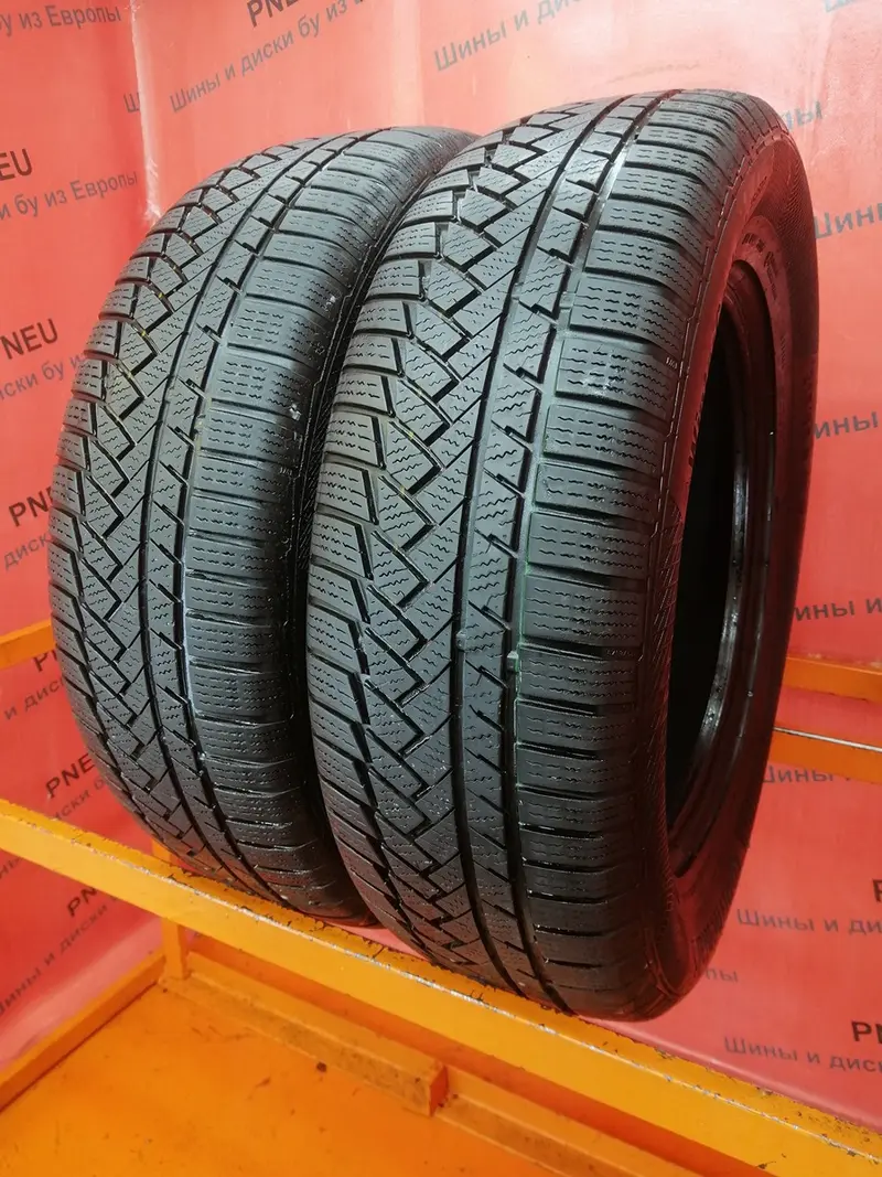 Пара б/у шин 215/65 R16 Continental ContiWinterContact TS 850 P SUV