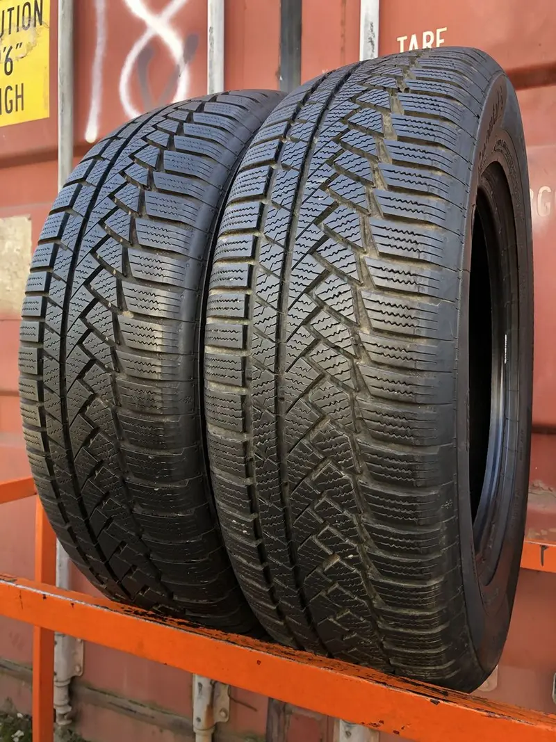 Пара б/у шин 215/65 R16 Continental ContiWinterContact TS 850 P SUV