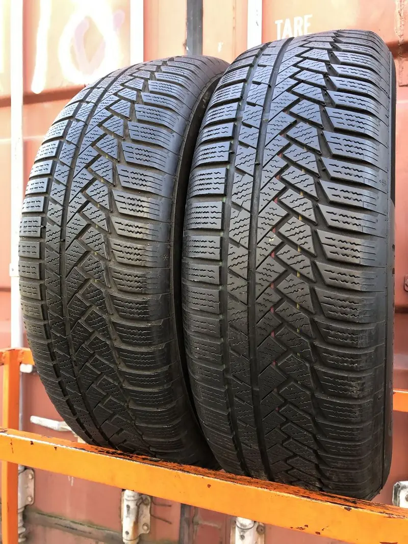 Пара б/у шин 215/65 R16 Continental ContiWinterContact TS 850 P SUV