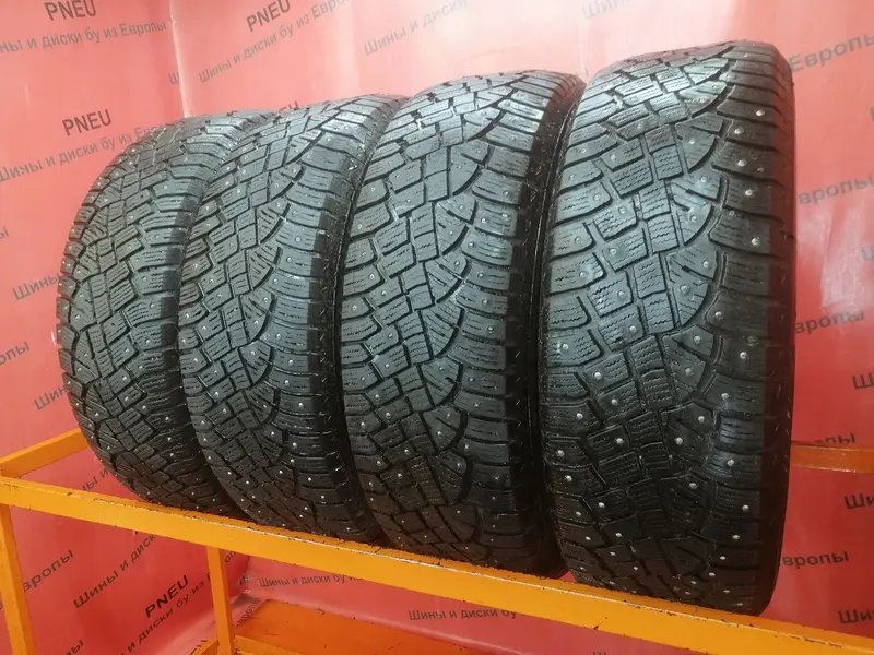 Комплект б/у шин 215/65 R16 Continental IceContact 2
