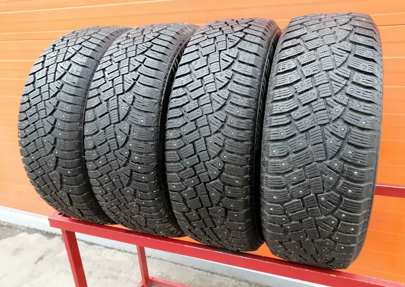 Комплект б/у шин 215/65 R16 Continental IceContact 2, фото 1