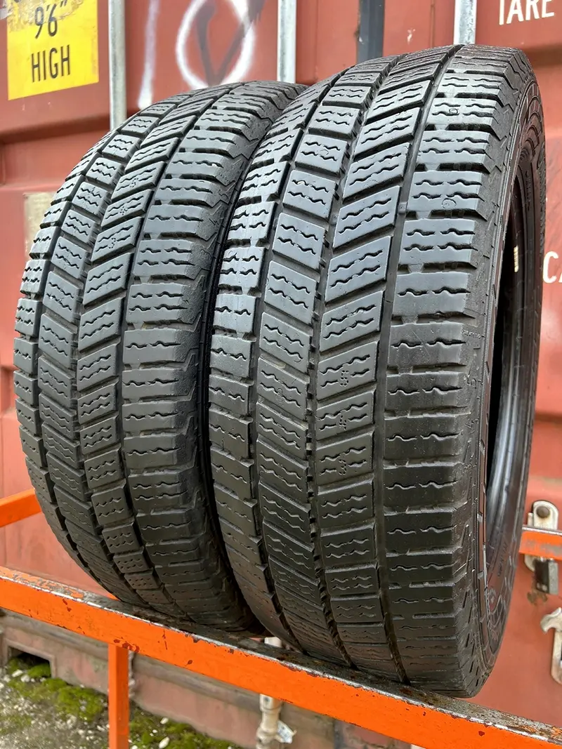 Пара б/у шин 215/65 R16C Continental VanContact A/S Ultra