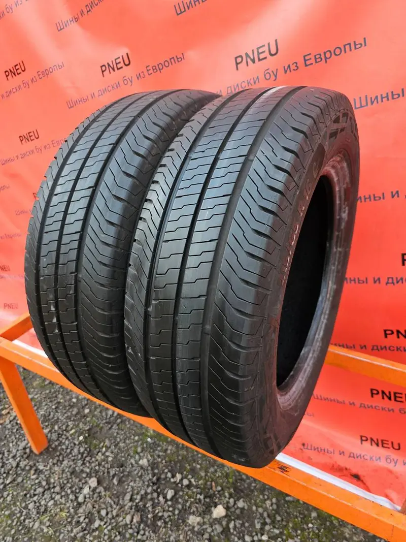 Пара б/у шин 215/65 R16C Continental VanContact Eco