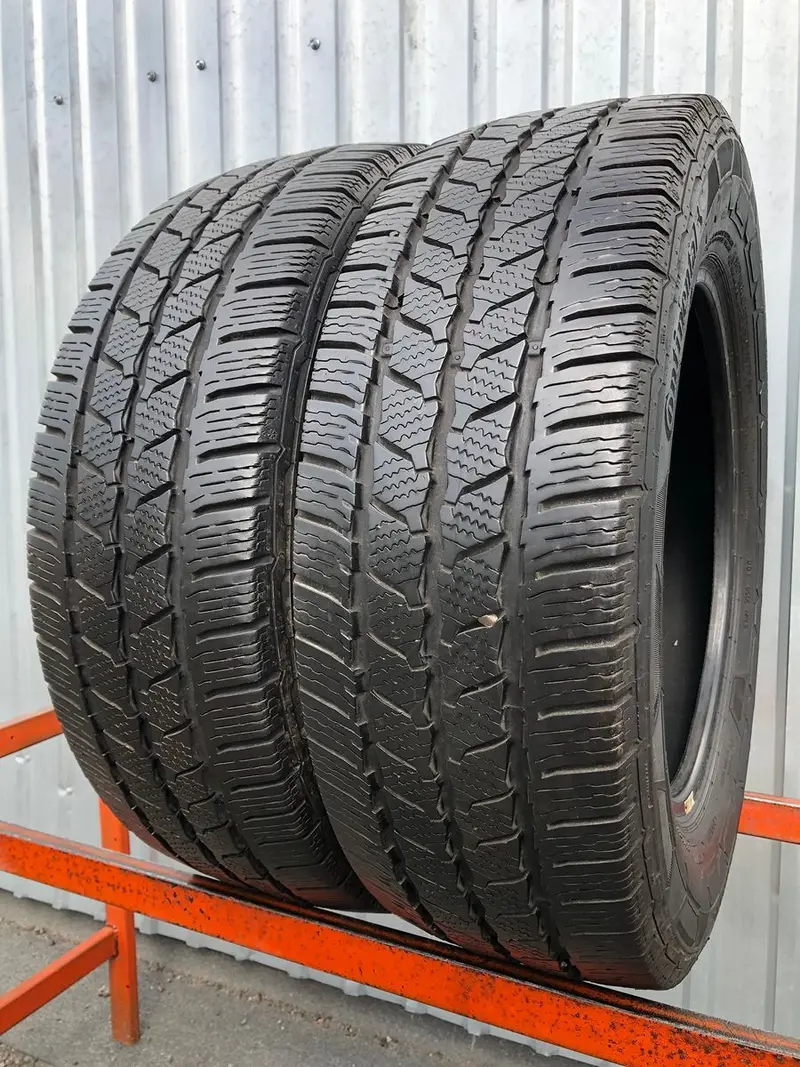 Пара б/у шин 215/65 R16C Continental VanContact Winter